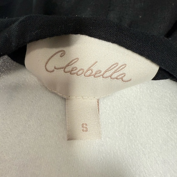 Cleobella Prim Black Sleeveless Mini Dress Size S - Picture 3 of 9